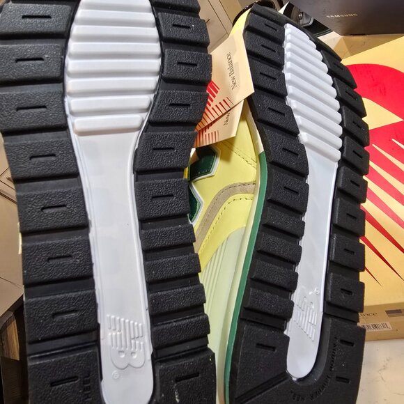 New Balance 996 Sulphur Forest Green Made in USA U996TD Sneaker Men Us 9.5 NEW - Picture 7 of 13